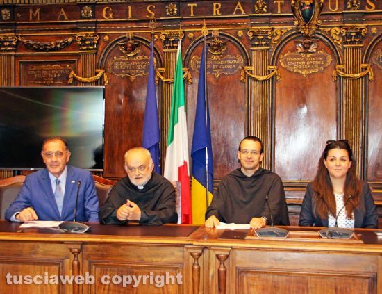 Viterbo - Maria Santissima Liberatrice - La conferenza stampa