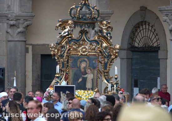 Viterbo - La processione di santa Maria Liberatrice
