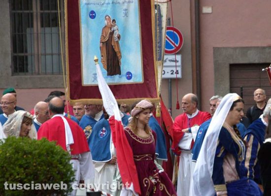 Viterbo - La processione di santa Maria Liberatrice