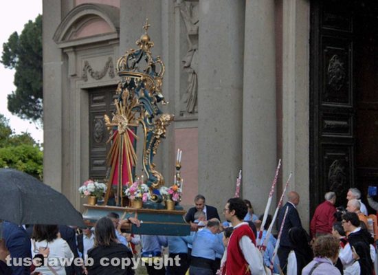 Viterbo - La processione di santa Maria Liberatrice