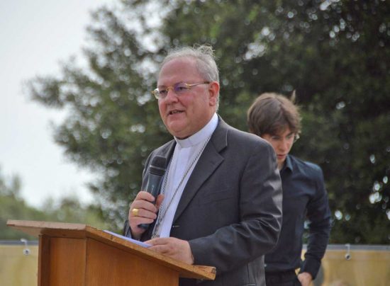 L'arcivescovo Fabio Fabene