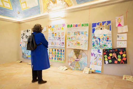 Tarquinia - La mostra di illustrazioni di "Pagine a colori"