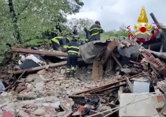 Bologna - Maltempo - Crollo abitazione - Recuperato e individuato il corpo esanime di un uomo