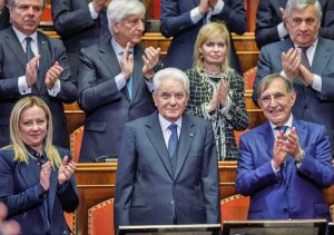 Roma - Senato in festa - 75esimo anniversario dalla prima seduta a palazzo Madama nel ‘48