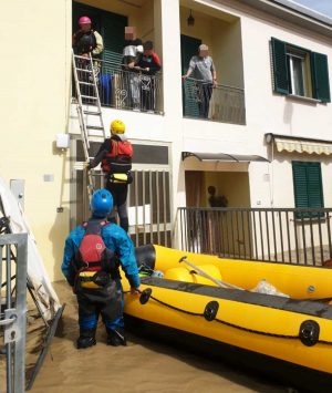 Alluvione Emilia Romagna - La protezione civile della regione Lazio in soccorso
