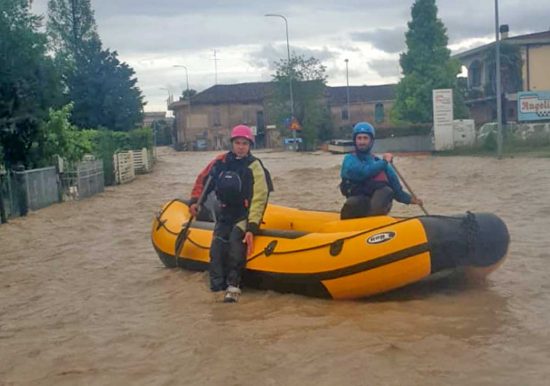 Alluvione Emilia Romagna - La protezione civile della regione Lazio in soccorso