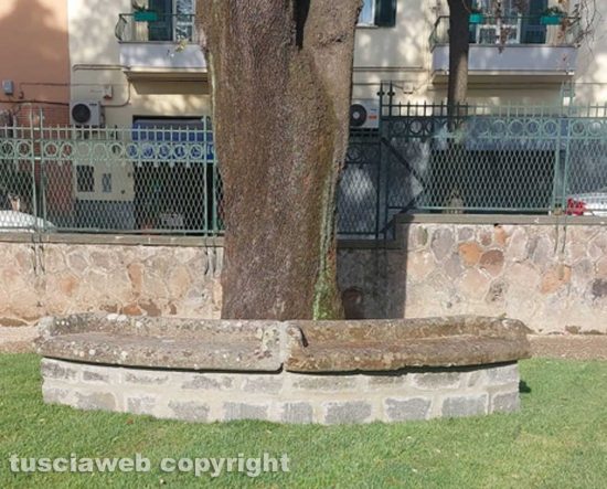 Tuscania - Il giardino pubblico