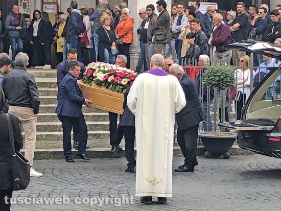 Civita Castellana - Funerali di Cristina Lanzi