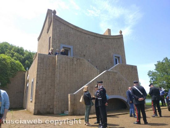 Calcata - La casa dell'architetto Paolo Portoghesi