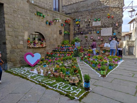 Villa Rosa a Viterbo in festa