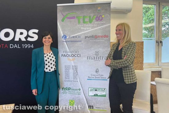 Sport - Tennis - Tennis club Viterbo - La presentazione del sessantennale