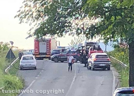 Civita Castellana - Incidente in via Corchiano