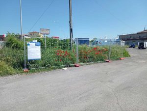 Civita Castellana - Lavori in via di Celle