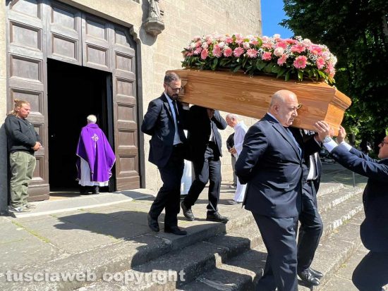 Viterbo - I funerali di Anna Baccelli