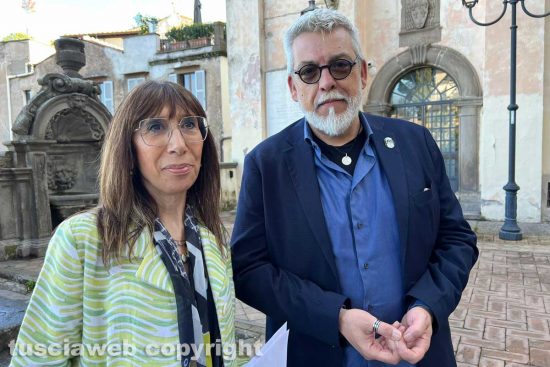 Viterbo - Il vicesindaco Alfonso Antoniozzi e l’assessora alle Politiche sociali Patrizia Notaristefano