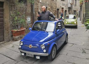Viterbo - Bagnaia - La sfilata di 500 per le vie del centro storico