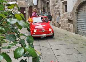 Viterbo - Bagnaia - La sfilata di 500 per le vie del centro storico