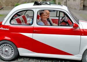 Viterbo - Bagnaia - La sfilata di 500 per le vie del centro storico