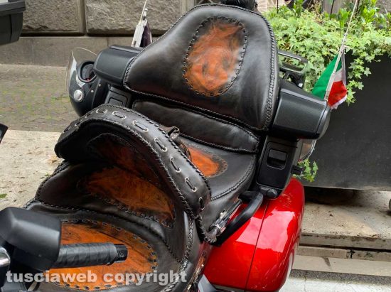 Viterbo - La decima edizione del motoraduno "Città dei Papi"