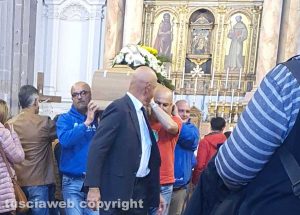 Tuscania - I funerali di Massimo Pierantozzi