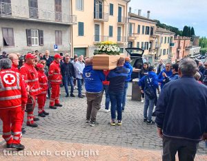 Tuscania - I funerali di Massimo Pierantozzi