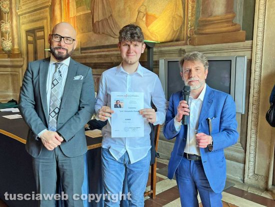 Viterbo - Alessandro Ernestini, Dario Feliziani e Massimiliano Vismara