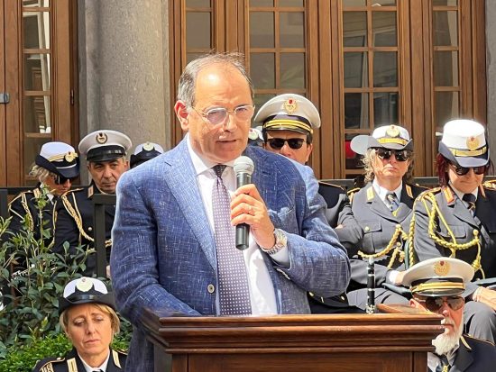Viterbo - Antonio Cananà alla prima giornata dei corpi di polizia locale della Tuscia