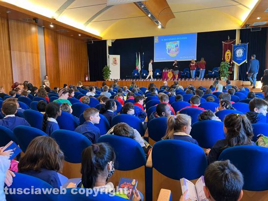 Viterbo - Polizia - la presentazione di "Il mio diario"