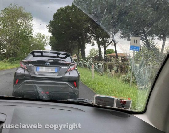 Incidente sulla Tuscanese - Traffico in tilt