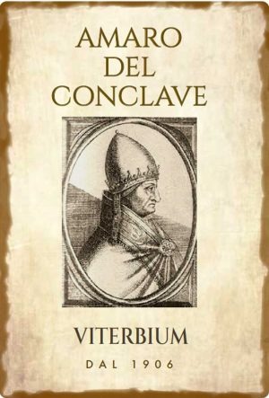 L’etichetta dell'Amaro del conclave