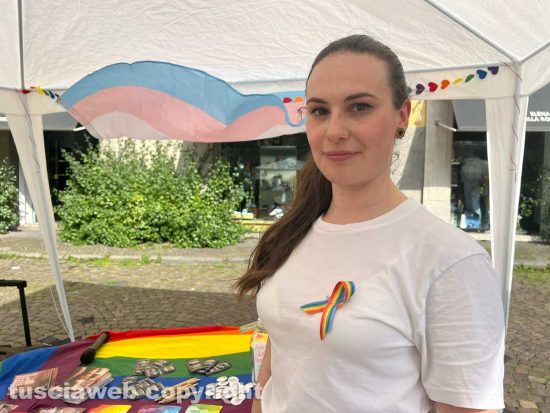 Viterbo - La presidente di Arcigay Virginia Migliore 
