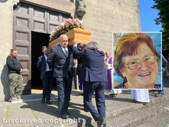Viterbo - I funerali di Anna Baccelli