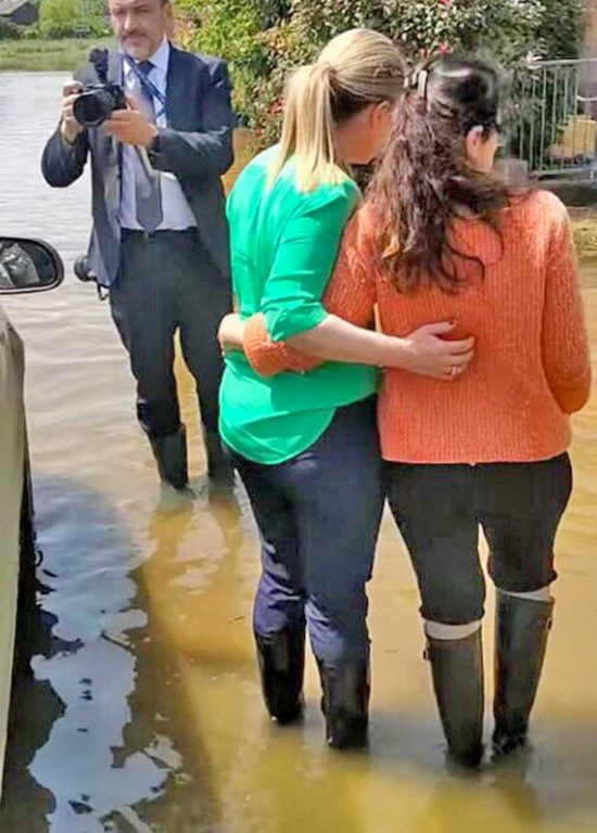 Alluvione in Emilia-Romagna - Giorgia Meloni nel Ravennate per incontrare i cittadini