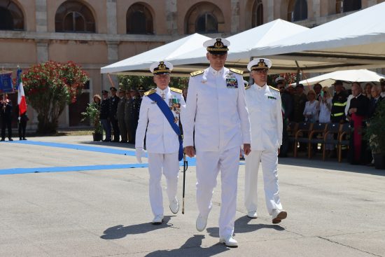 Civitavecchia - Guardia costiera - Direzione marittima del Lazio, il capitano di vascello Michele Castaldo subentra al contrammiraglio Filippo Marini