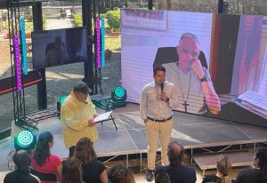 Bagnoregio - Gennaro Matino al primo incontro di Civita luogo del Pensare 2023