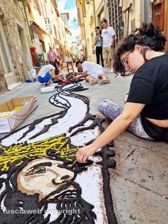 Bolsena - L'infiorata del Corpus domini