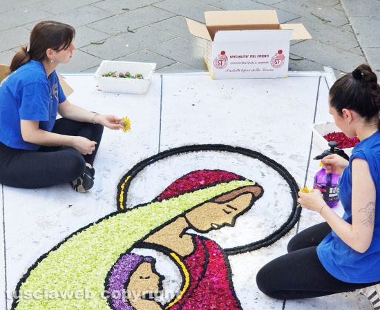 Bolsena - L'infiorata del Corpus domini