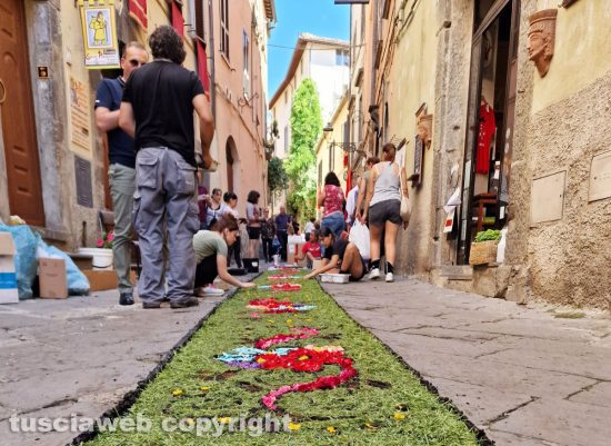 Bolsena - L'infiorata del Corpus domini 