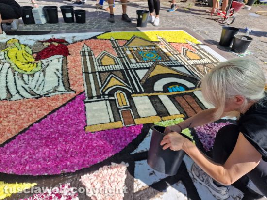 Bolsena - L'infiorata del Corpus domini