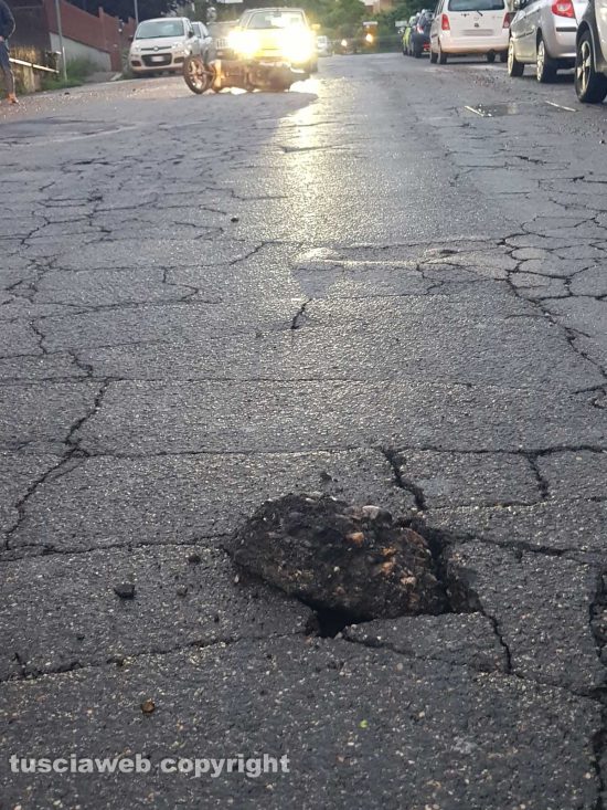 Viterbo - Incidente a via Rossini