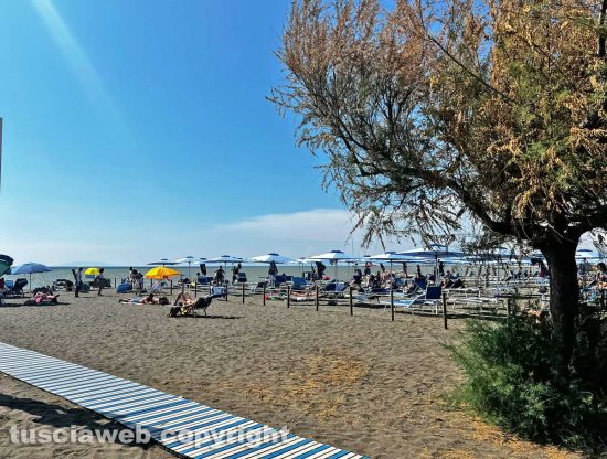 Tarquinia - Il lido nel ponte del 2 giugno