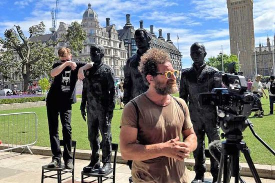 Londra - L'opera "Anything to Say?" di&nbsp;Davide Dormino
