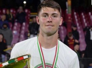 Sport - Calcio - il portiere capranichese Gabriele Baldi