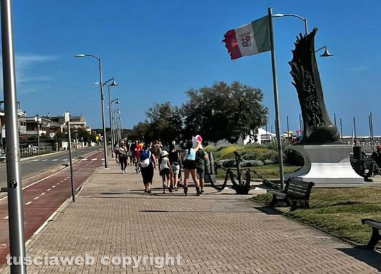 Tarquinia - Il lido nel ponte del 2 giugno