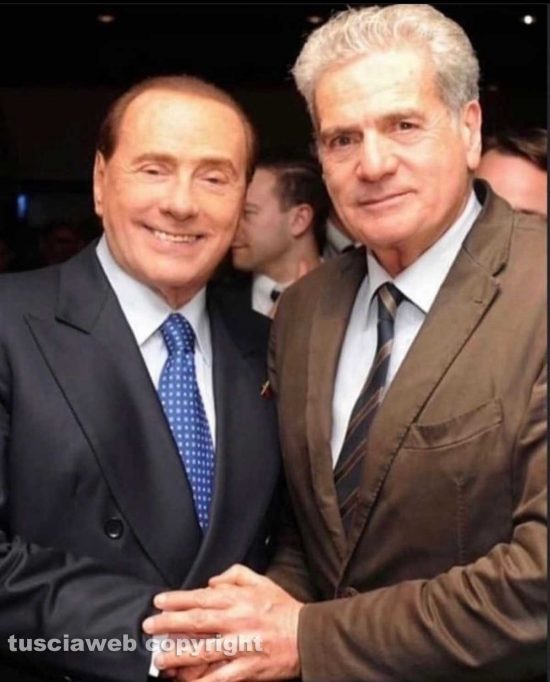 Giovanni Arena con Silvio Berlusconi