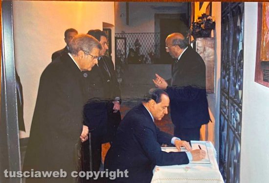 Giovanni Arena con Silvio Berlusconi
