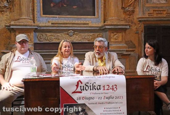 Viterbo - Cappella Palatina - La presentazione della XXIII di Ludika 1243