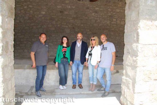 Viterbo - Presentazione ristrutturazione lavatoio di via Signorelli