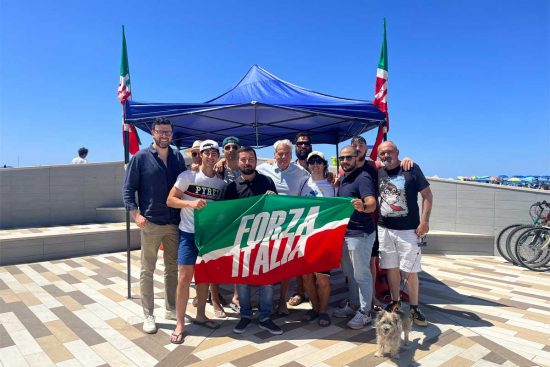 Montalto di Castro - La giornata del tesseramento di Forza Italia