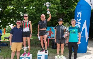 Sport - Atletica - Il podio della Corri Orte femminile